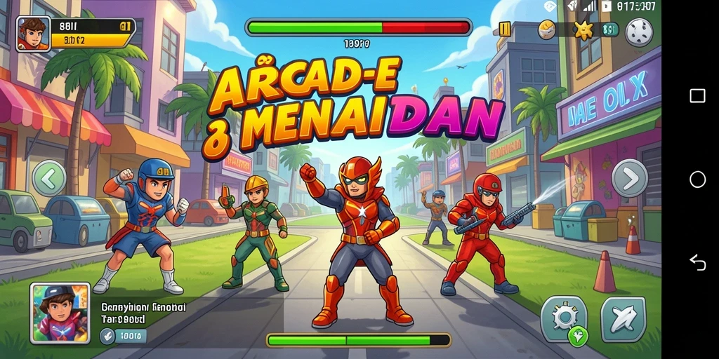Gameplay 8II menampilkan tantangan seru dan grafis yang memukau.