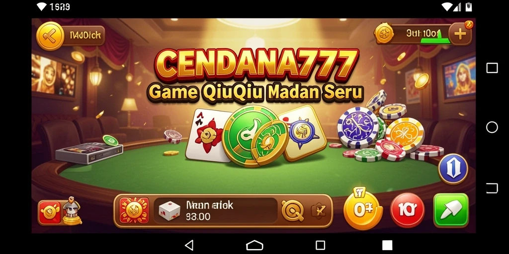 Tampilan gameplay QiuQiu yang seru dan menantang di CENDANA777.
