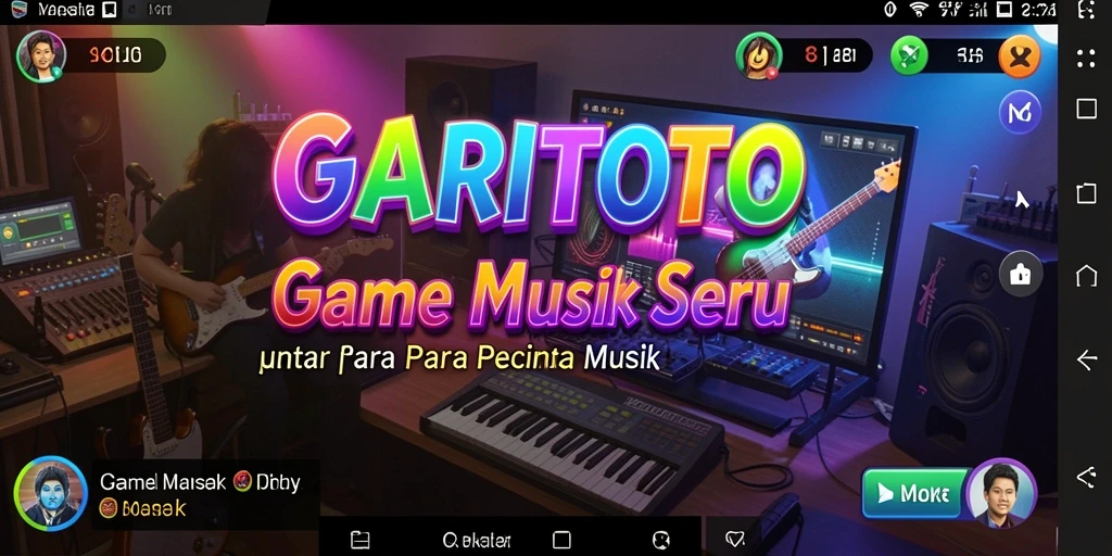 Screenshot GARITOTO menampilkan gameplay seru dengan musik yang mengasyikkan.