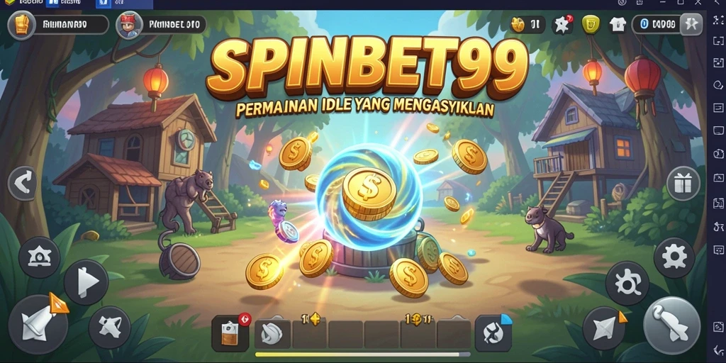 Tampilan permainan SPINBET99 dengan elemen Idle yang menarik.