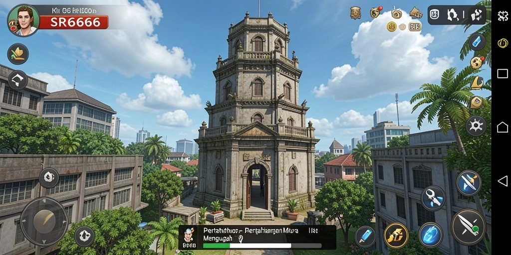 Gameplay Tower Defense yang menarik dan strategi menara yang kompleks.
