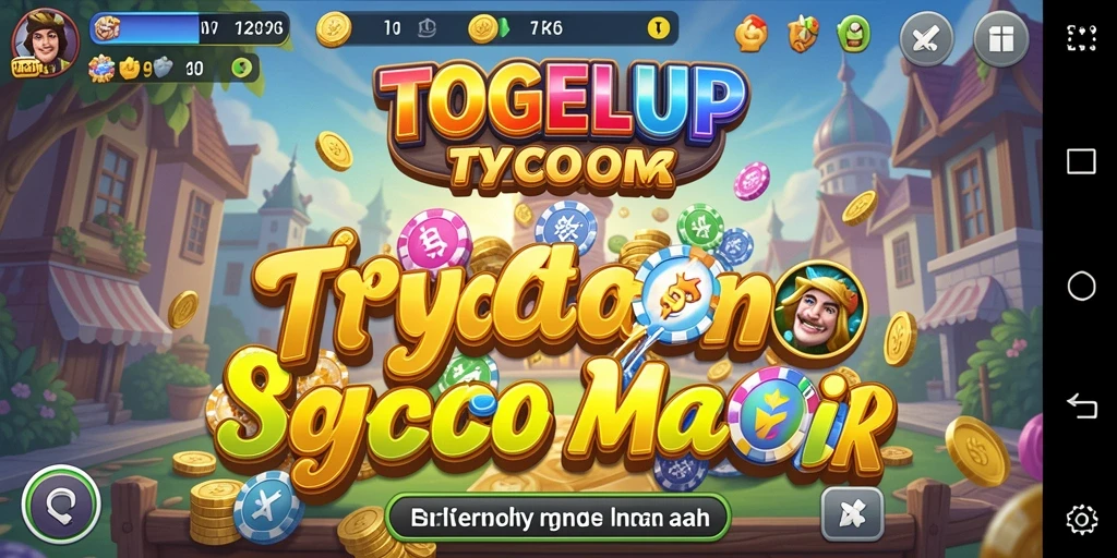 Tampilan permainan Tycoon yang interaktif dan menarik.